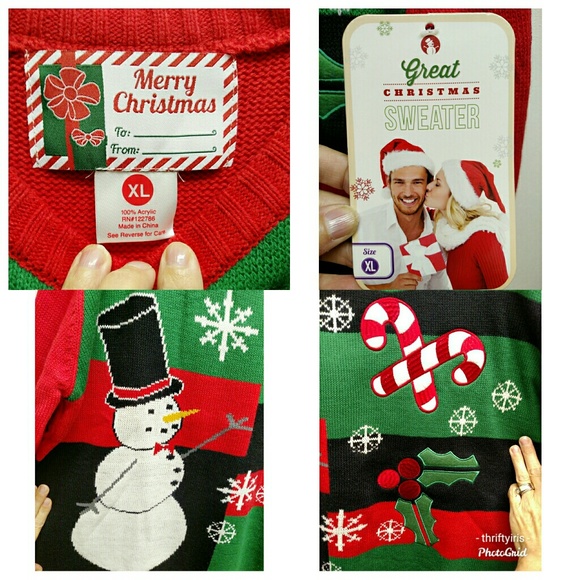 NWT-Ugly Christmas Sweater-Size XL 🎄 - Picture 2 of 3